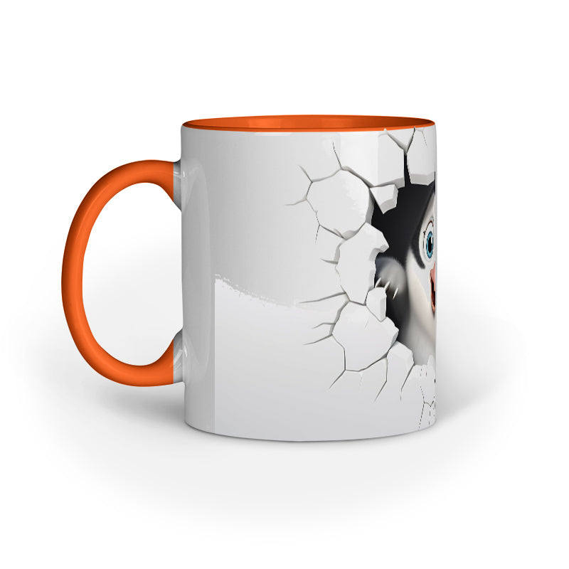3D Penguin Mug