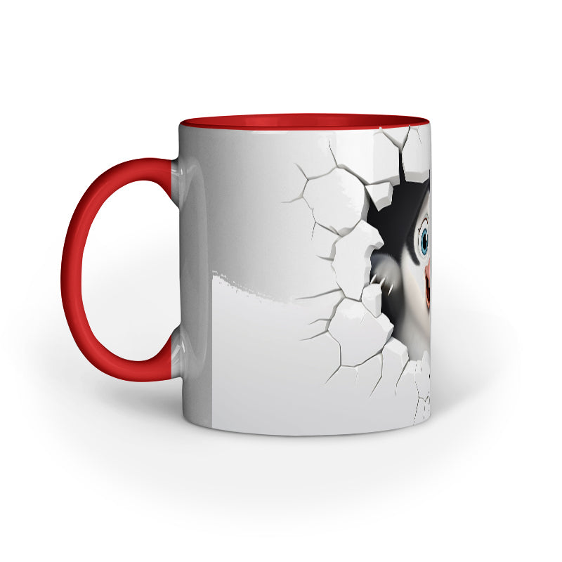 3D Penguin Mug