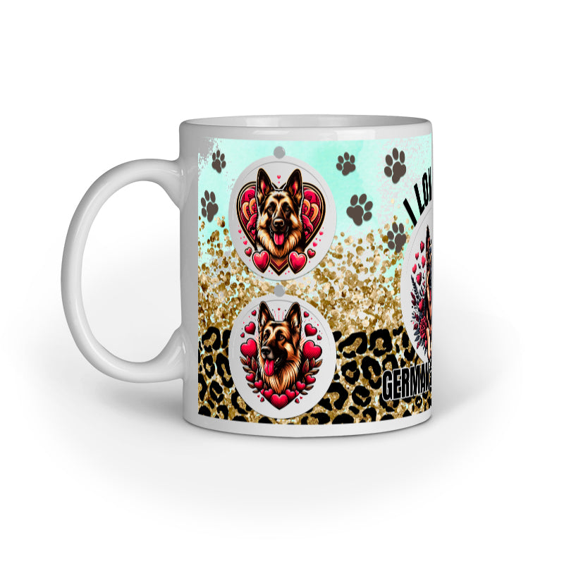 I love my german shephard Mug