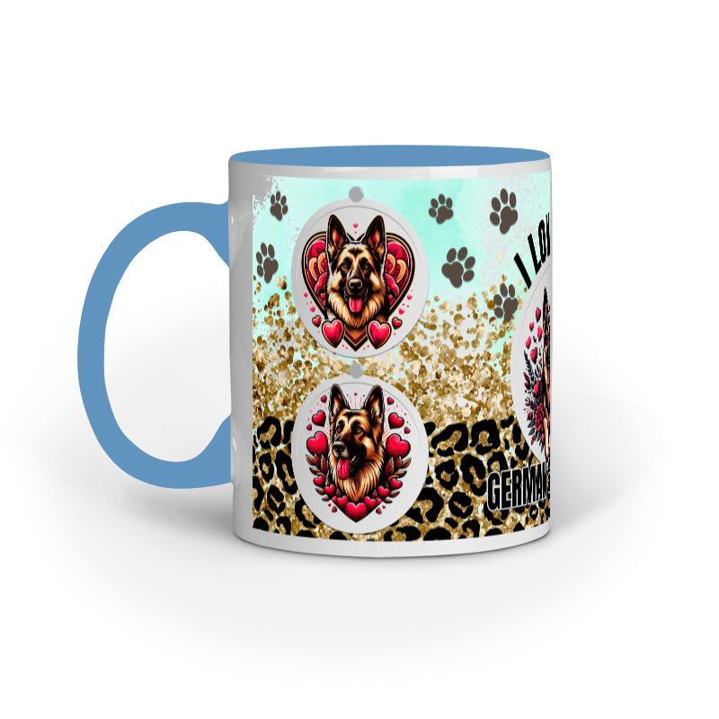 I love my german shephard Mug