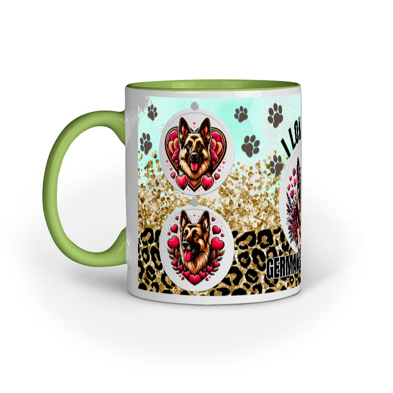 I love my german shephard Mug