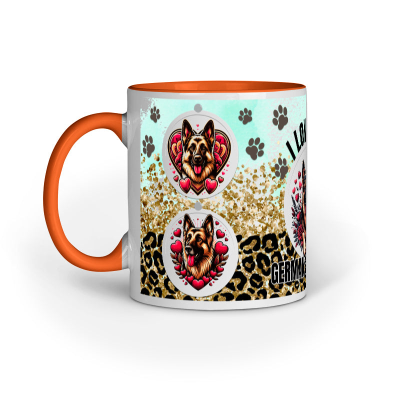 I love my german shephard Mug