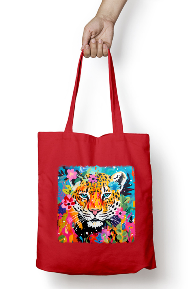 Cute Tiger Tote Bags with Zipper