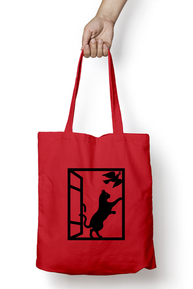Cat - Tote Bags with Zipper