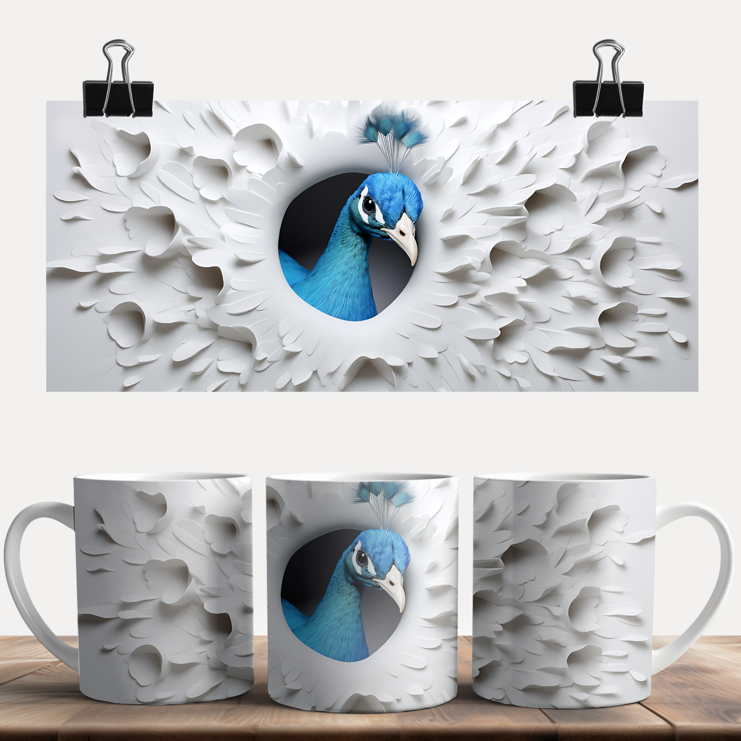 Peacock Mug