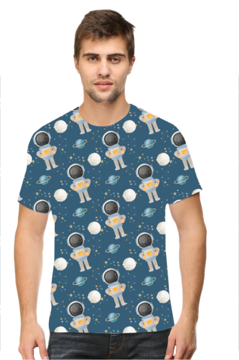 Astronaut-Space All-Over Printed T-Shirts