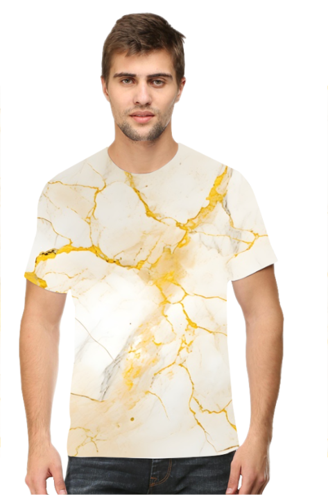Marble Design - All-Over Printed T-Shirts