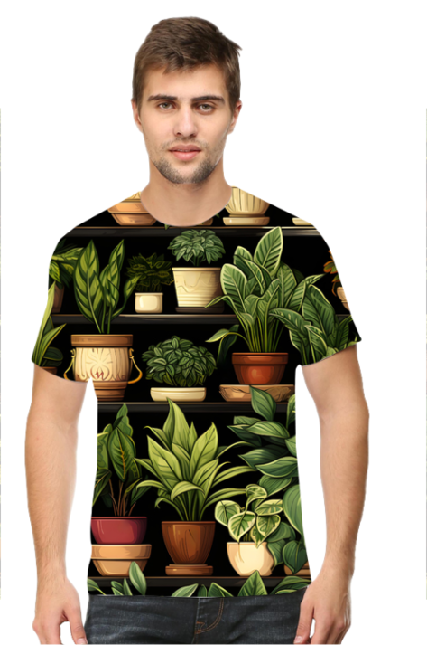 House Plants All-Over Printed T-Shirts