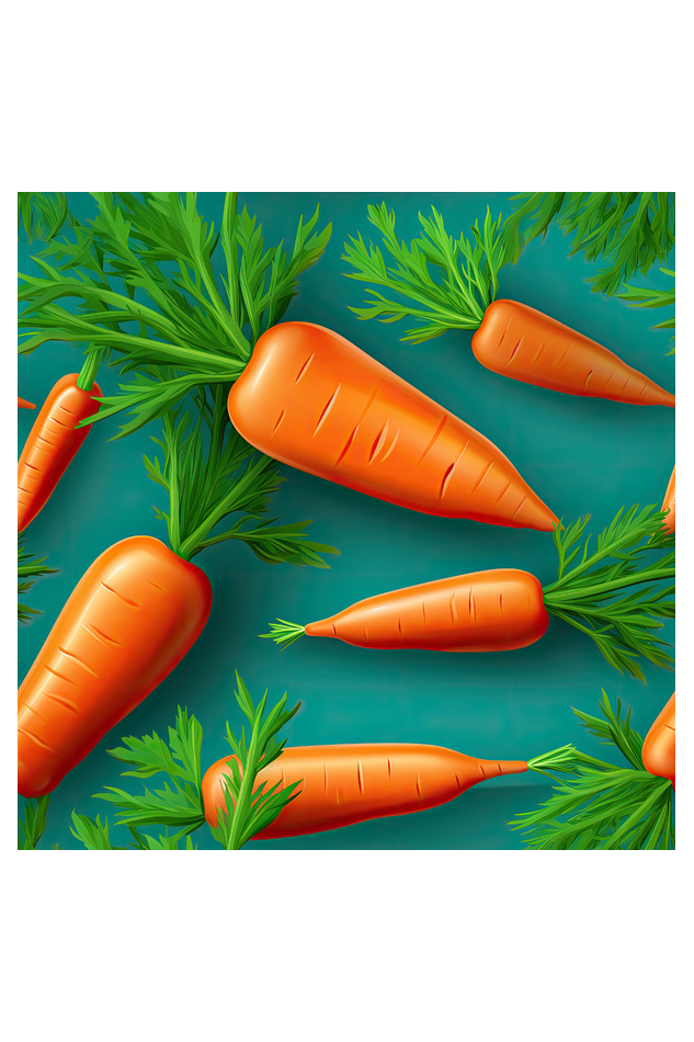 Fresh Carrot Tote Bags with Zipper
