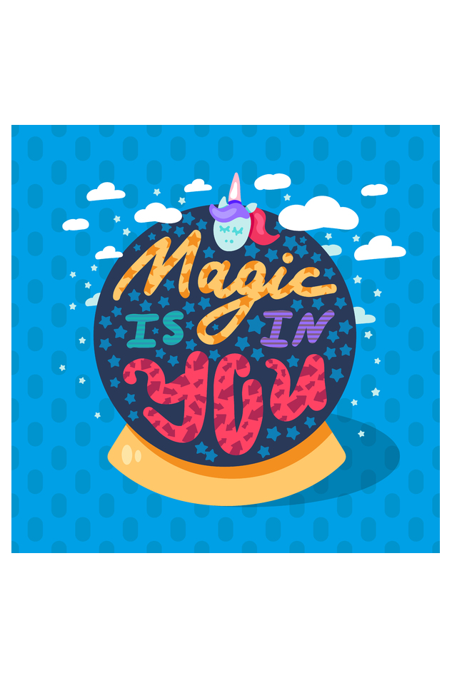 Magic is in you - Tote Bags with Zipper