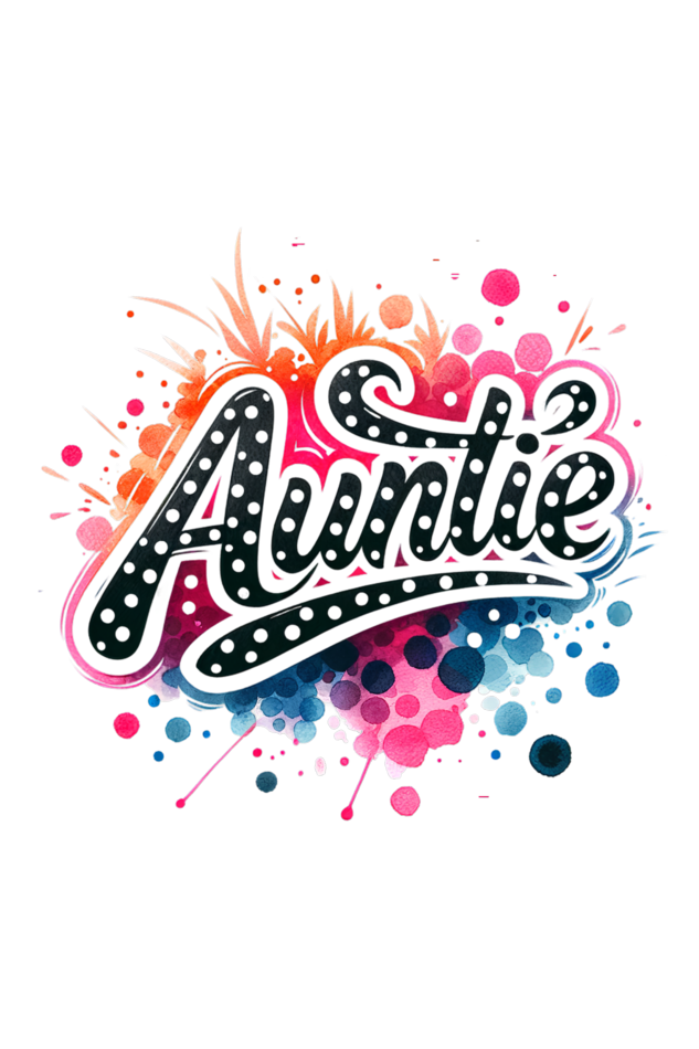 Auntie - Tote Bags with Zipper