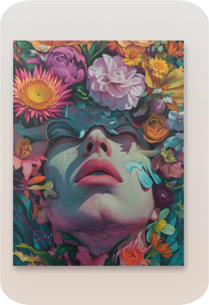 Metal Poster - Trippy Art