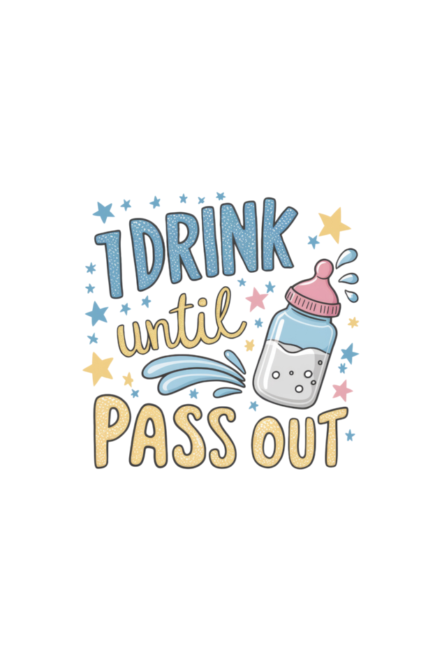 Kids Rompers - I Drink until Pass out