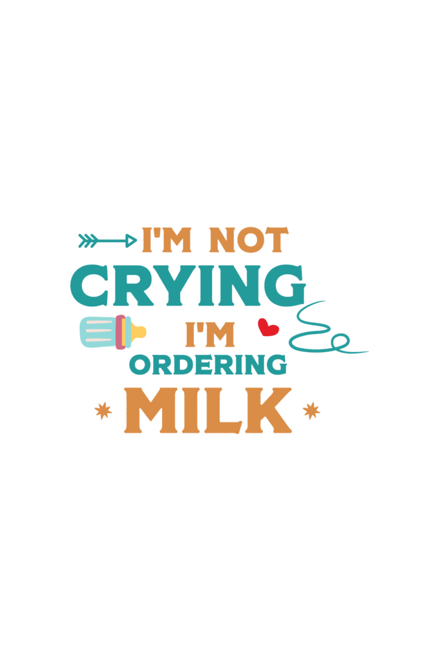 Kids Rompers - I am not crying i am ordering milk