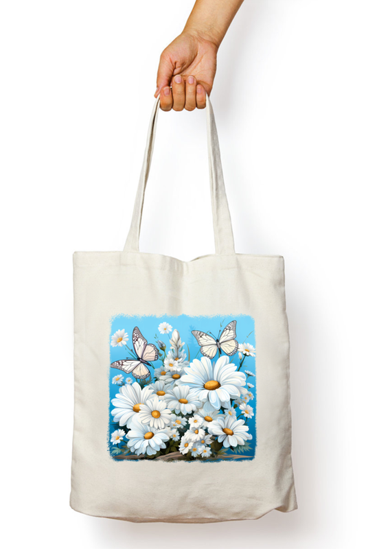 Butterfly Tote Bags with Zipper