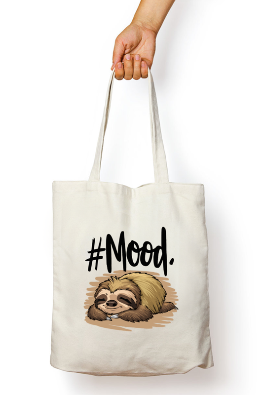Cute Sloth Mood - Tote Bags with Zipper
