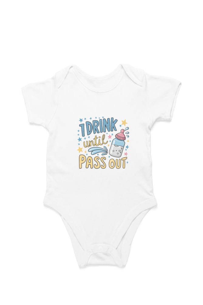 Kids Rompers - I Drink until Pass out