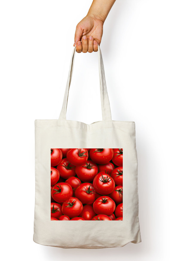 Tomato Tote Bags with Zipper