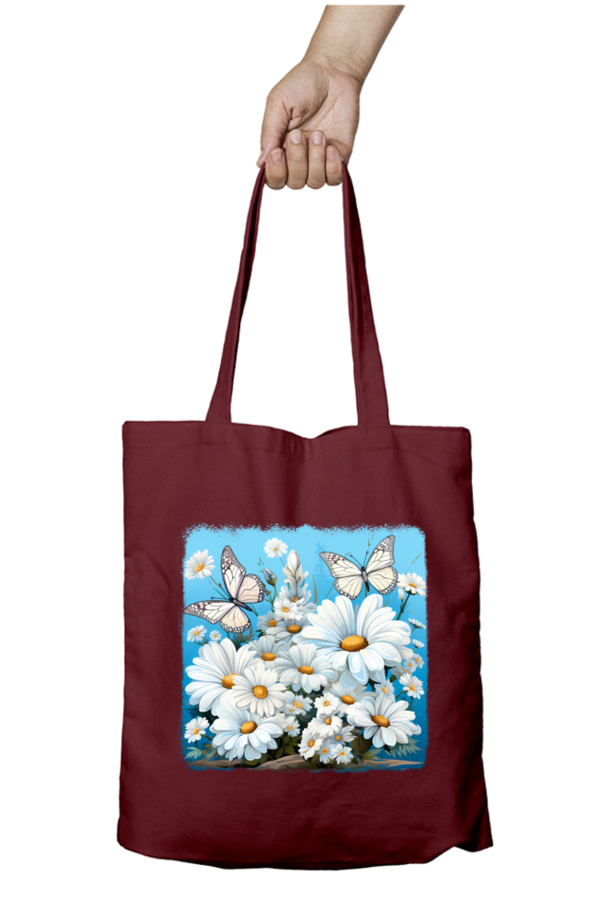 Butterfly Tote Bags with Zipper