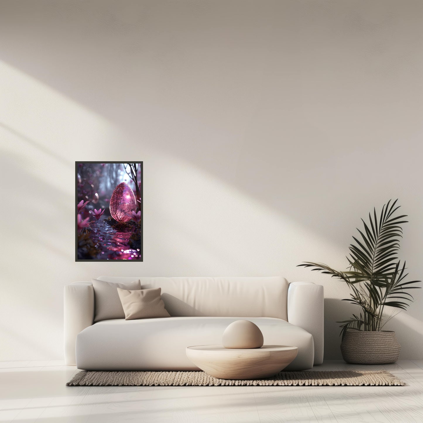 Fantasy Whimsical Easter Egg Wall Art