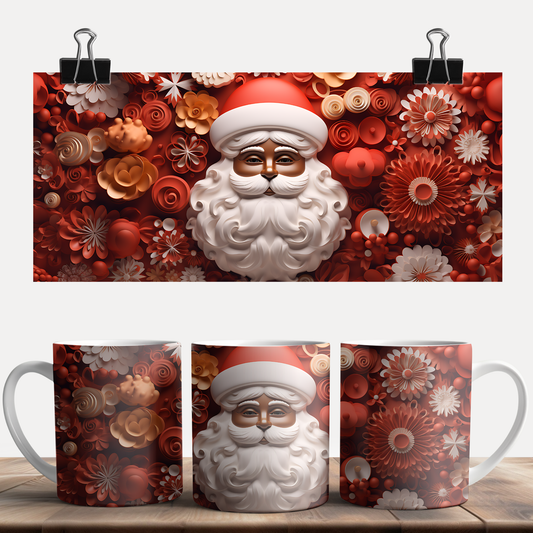 Christmas Santa Claus Dark Mug