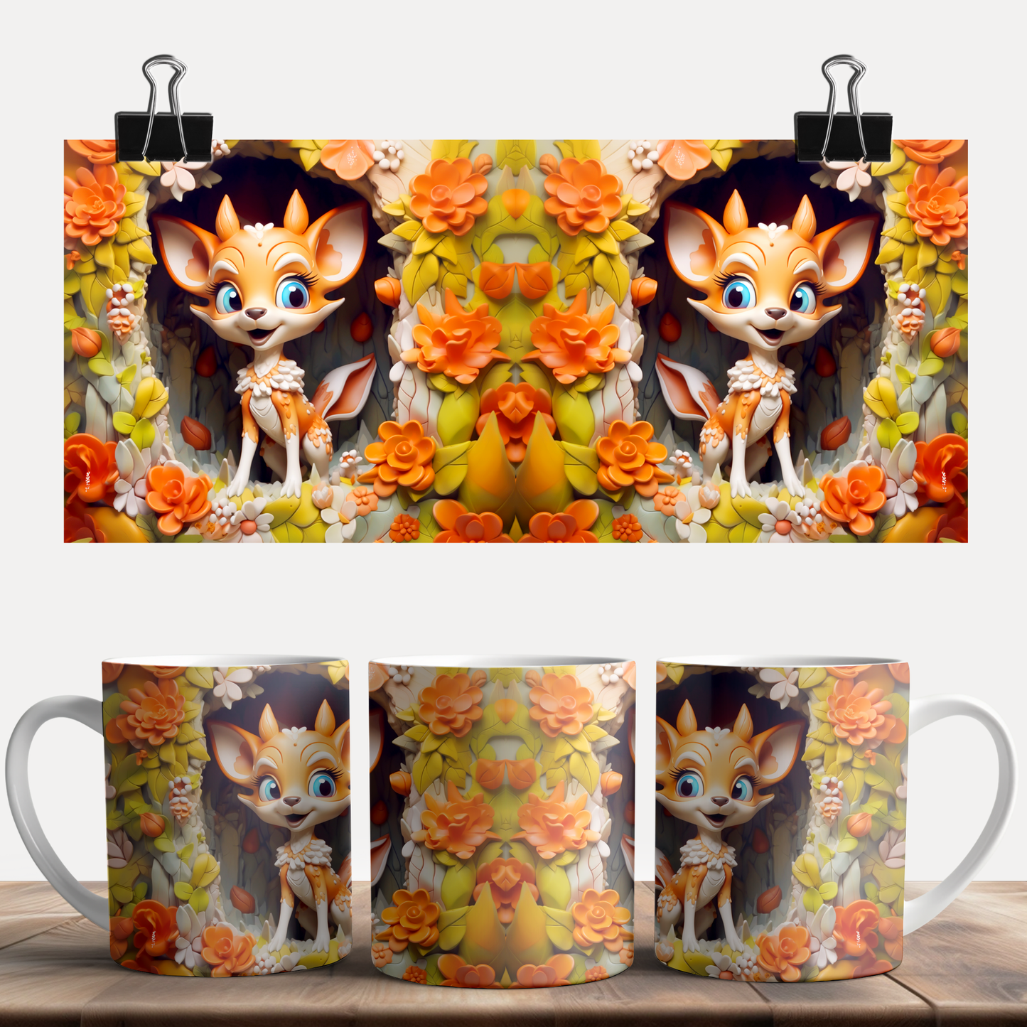 3D Animal Mug