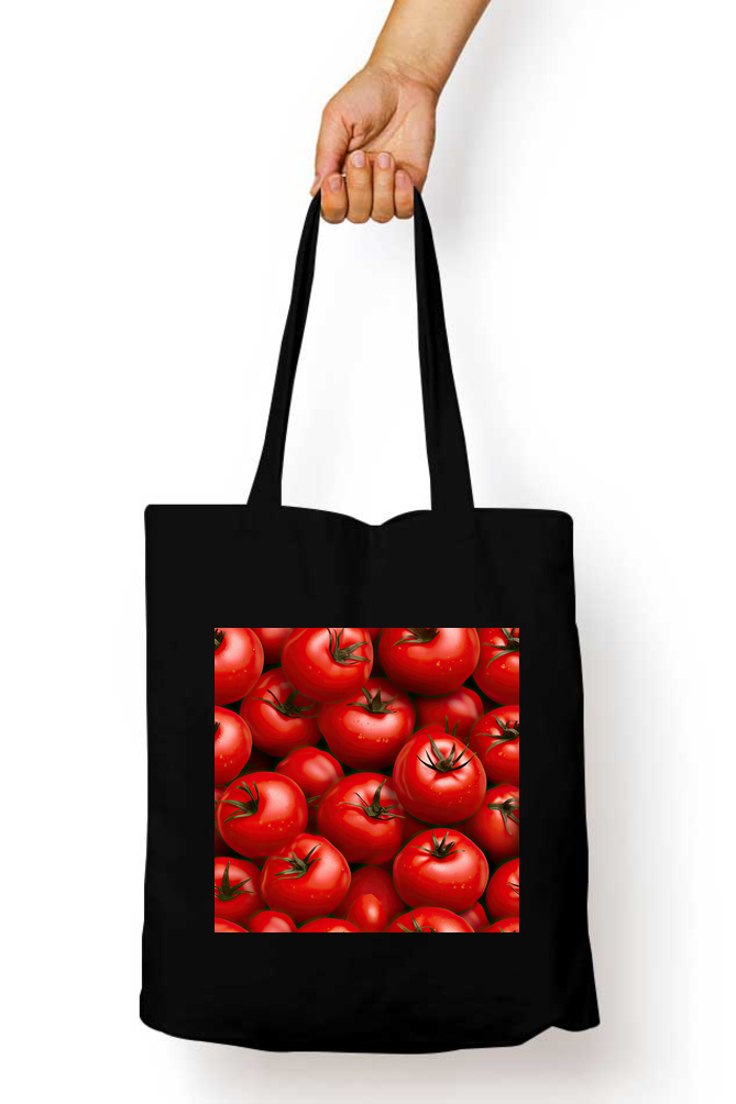 Tomato Tote Bags with Zipper
