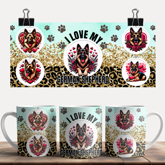 I love my german shephard Mug