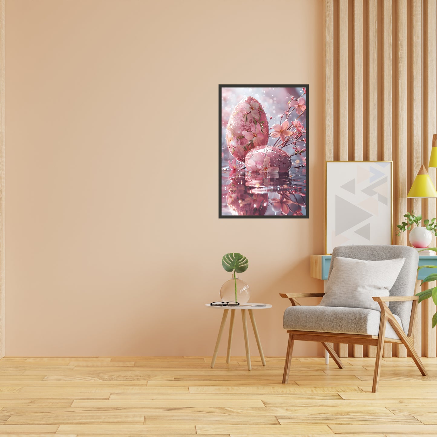 Fantasy Whimsical Easter Egg Wall Art