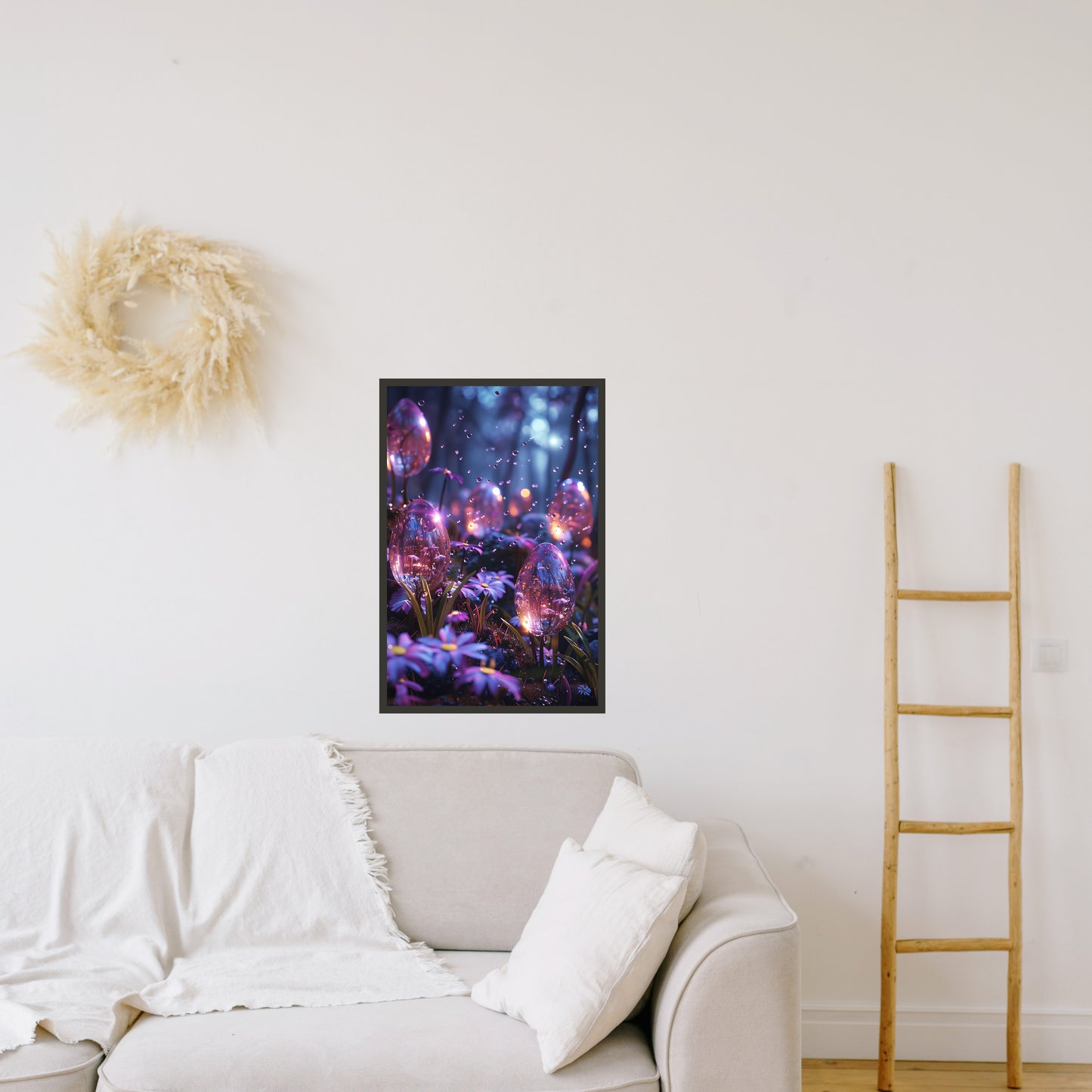 Fantasy Whimsical Easter Egg Wall Art
