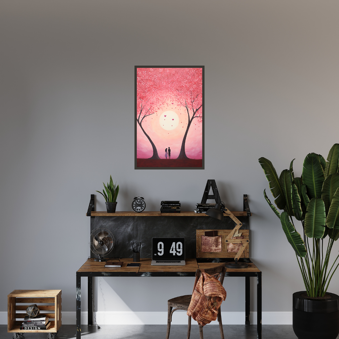 Beautiful Couple Valentine's Day Art