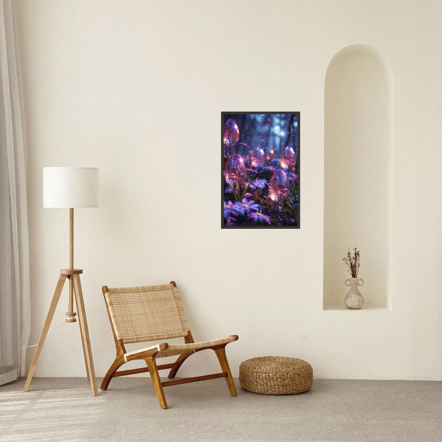 Fantasy Whimsical Easter Egg Wall Art