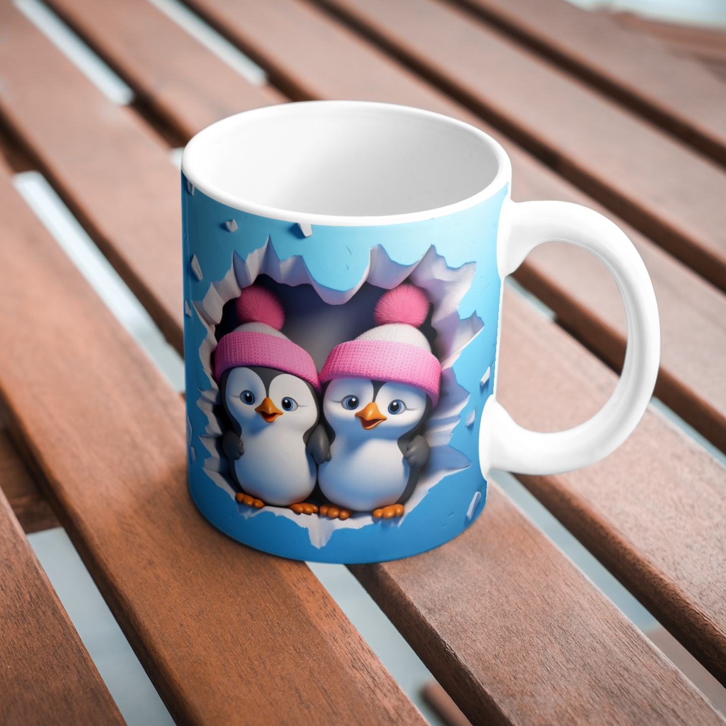Penguin Christmas Coffee Mug