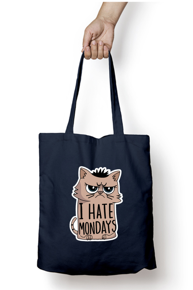 I Hate Mondays - Tote Bags with Zipper