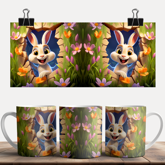 3D Animal Bunny Mug
