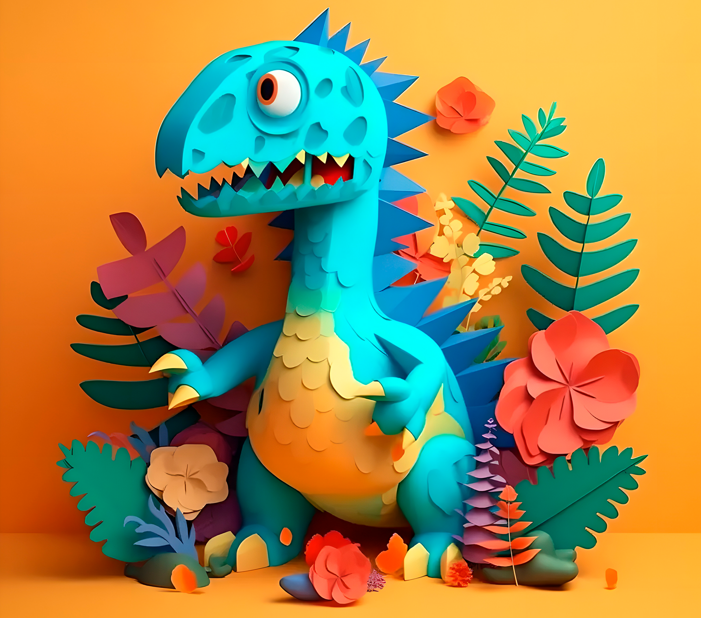 3D Dinosaur Sipper Bottle