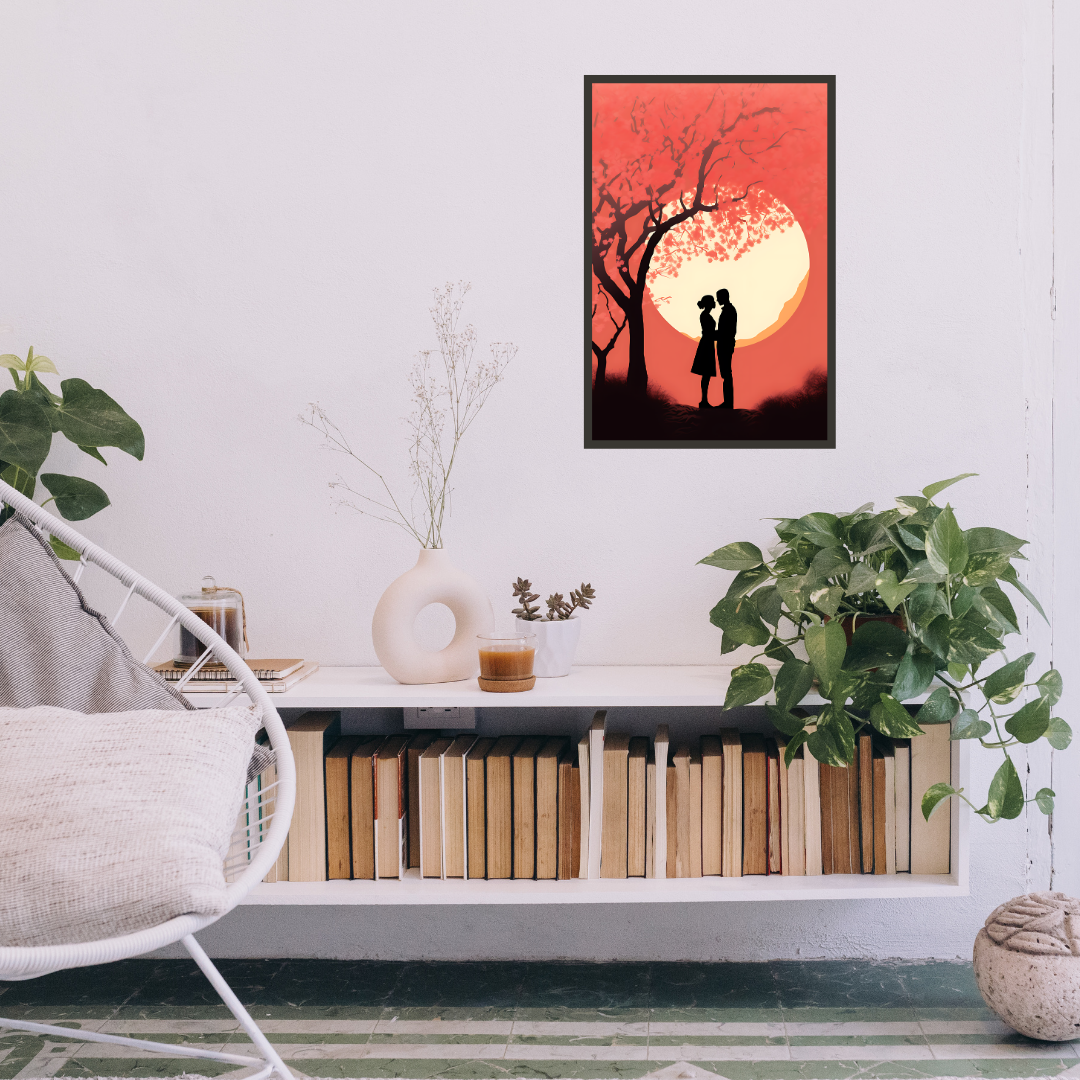 Beautiful Couple Valentine's Day Art