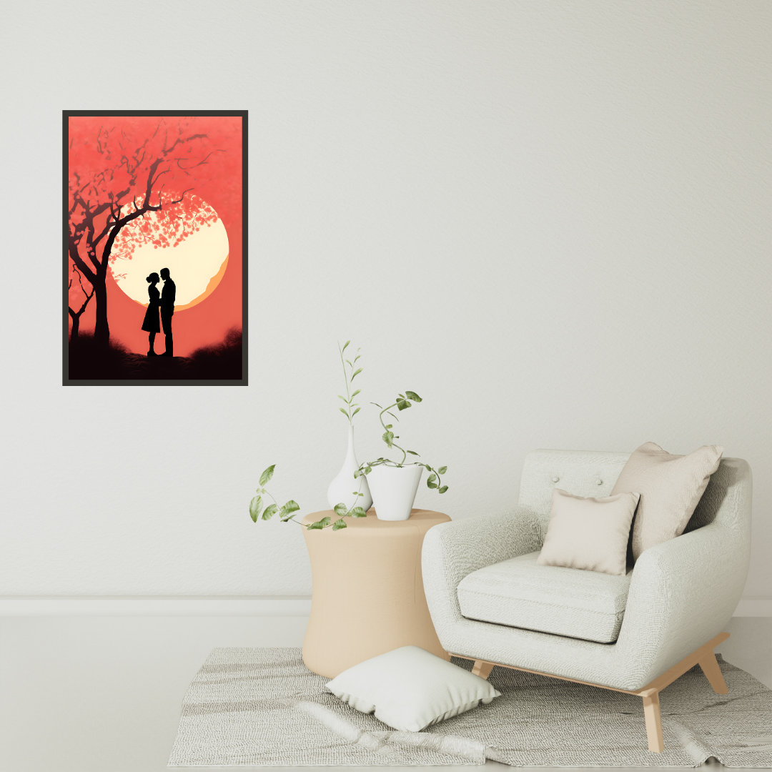Beautiful Couple Valentine's Day Art