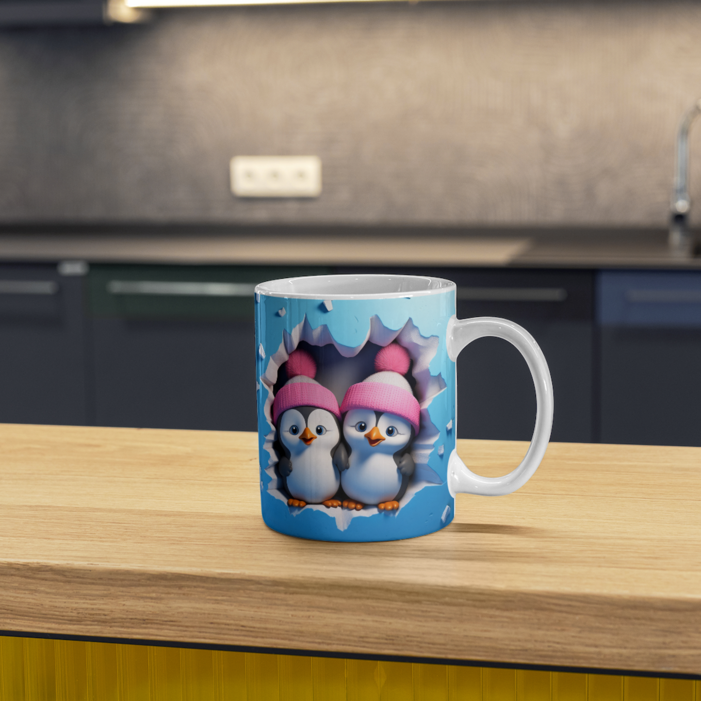 Penguin Christmas Coffee Mug