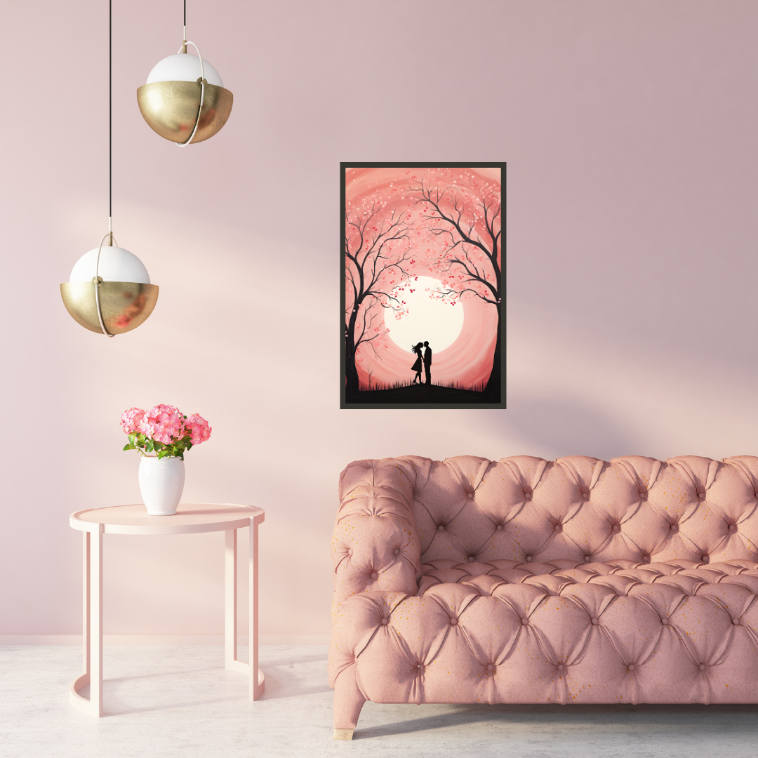Beautiful Couple Valentine's Day Art
