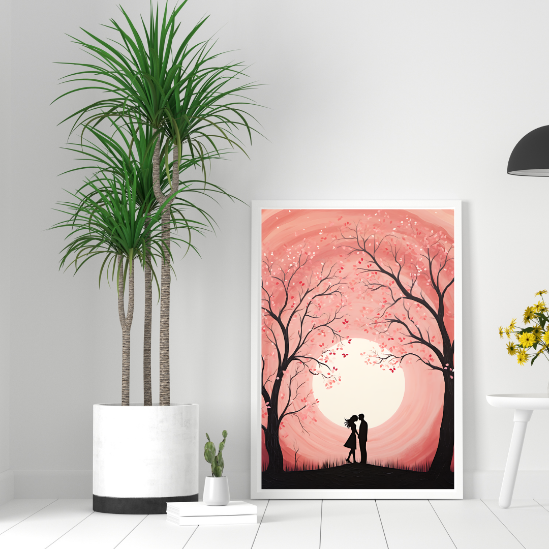 Beautiful Couple Valentine's Day Art