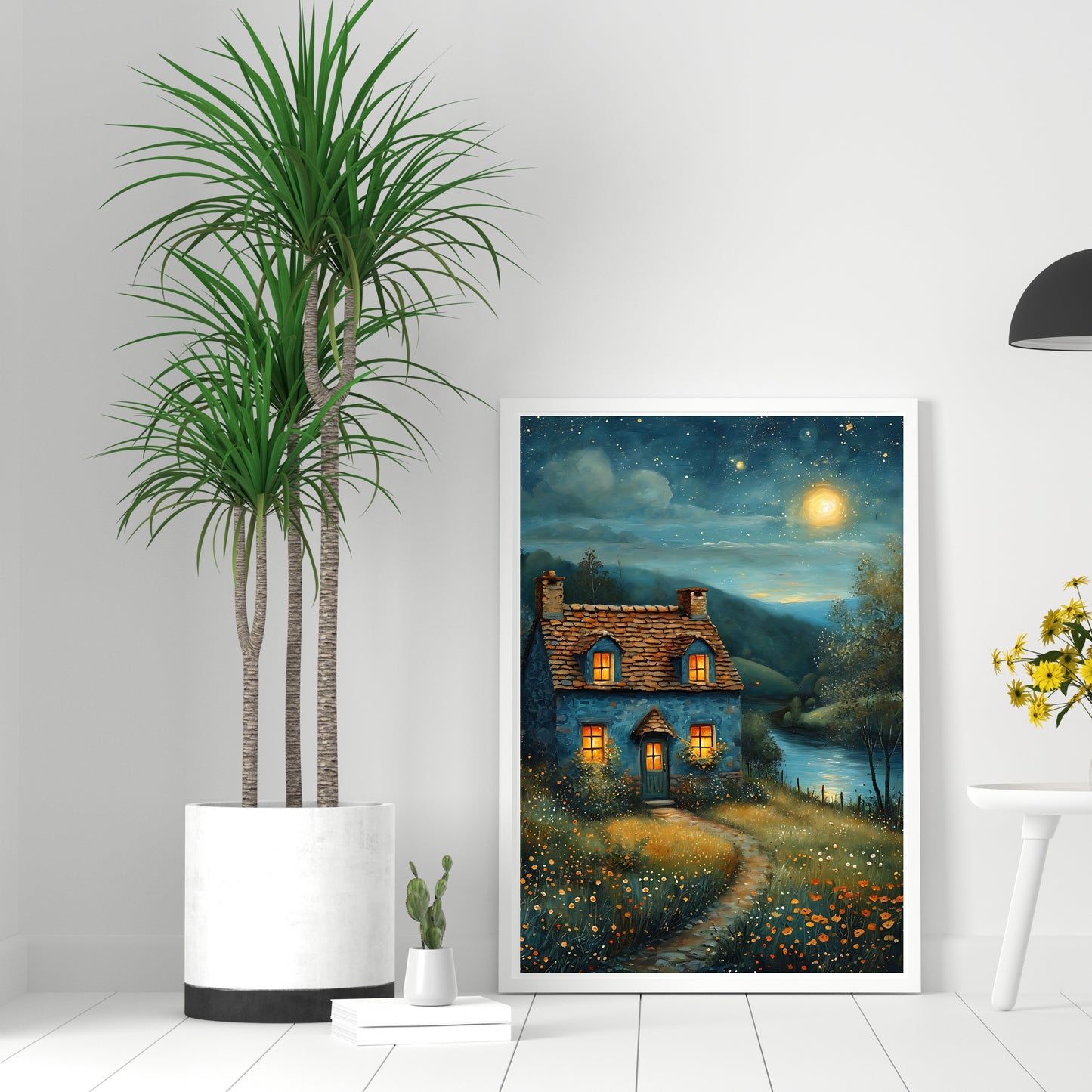"Starry Night House" Wall Art
