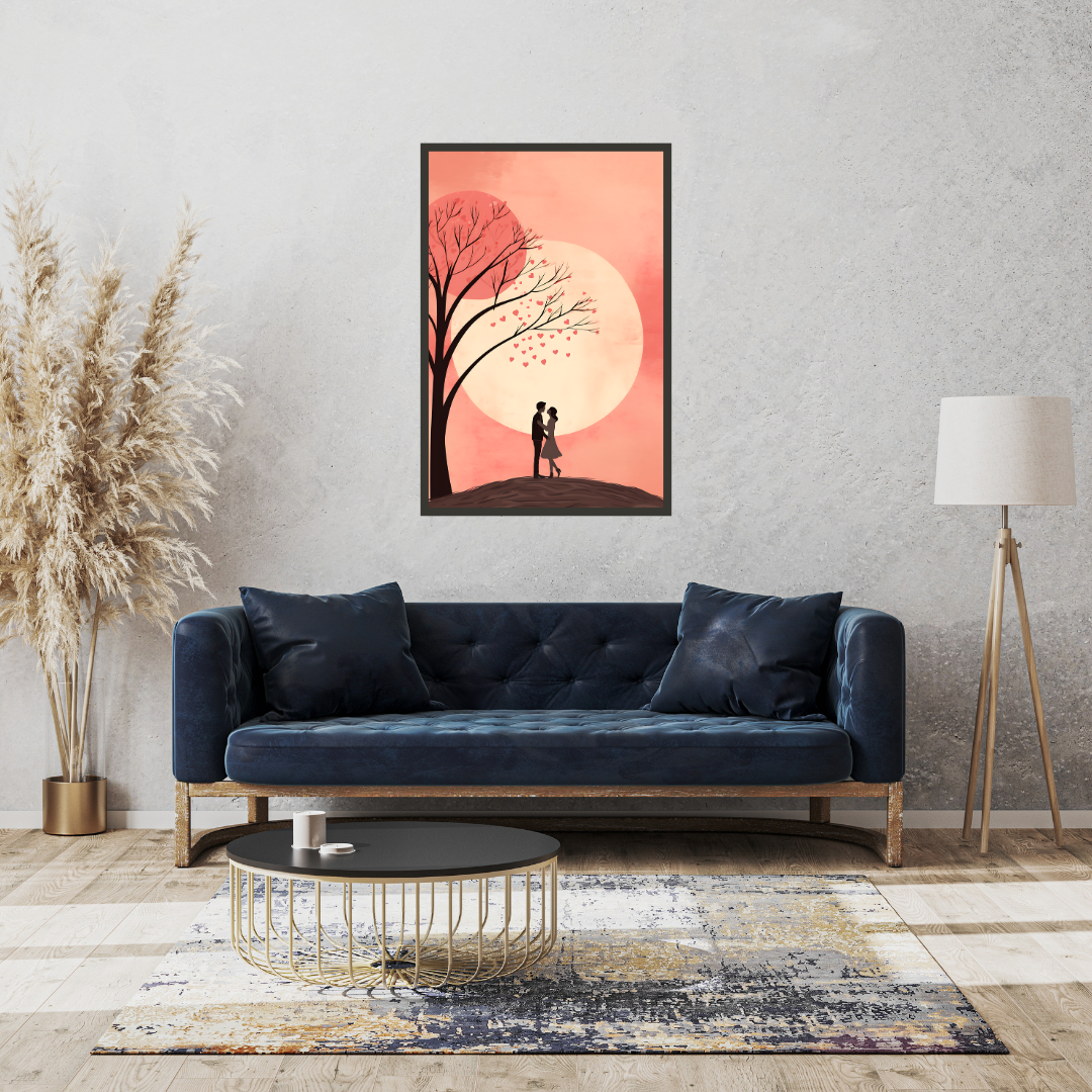 Beautiful Couple Valentine's Day Art