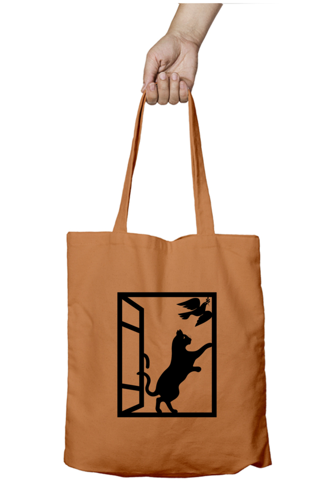Cat - Tote Bags with Zipper