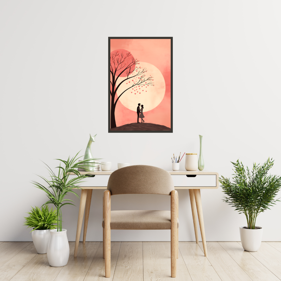 Beautiful Couple Valentine's Day Art