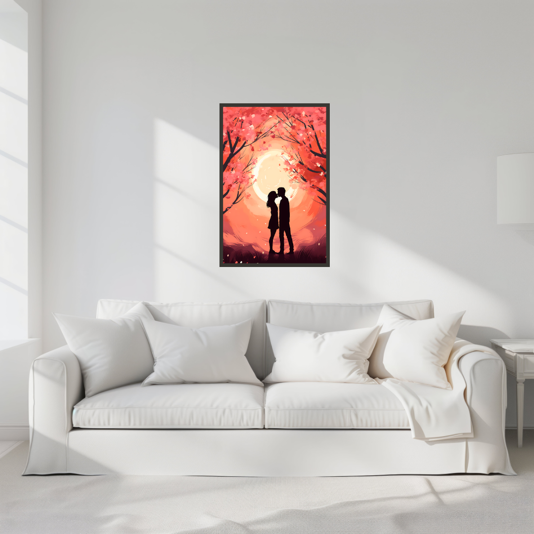 Beautiful Couple Valentine's Day Art