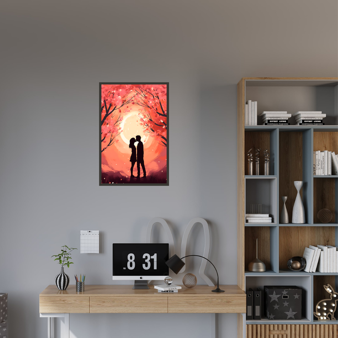 Beautiful Couple Valentine's Day Art