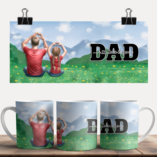 Dad I Love You Mug