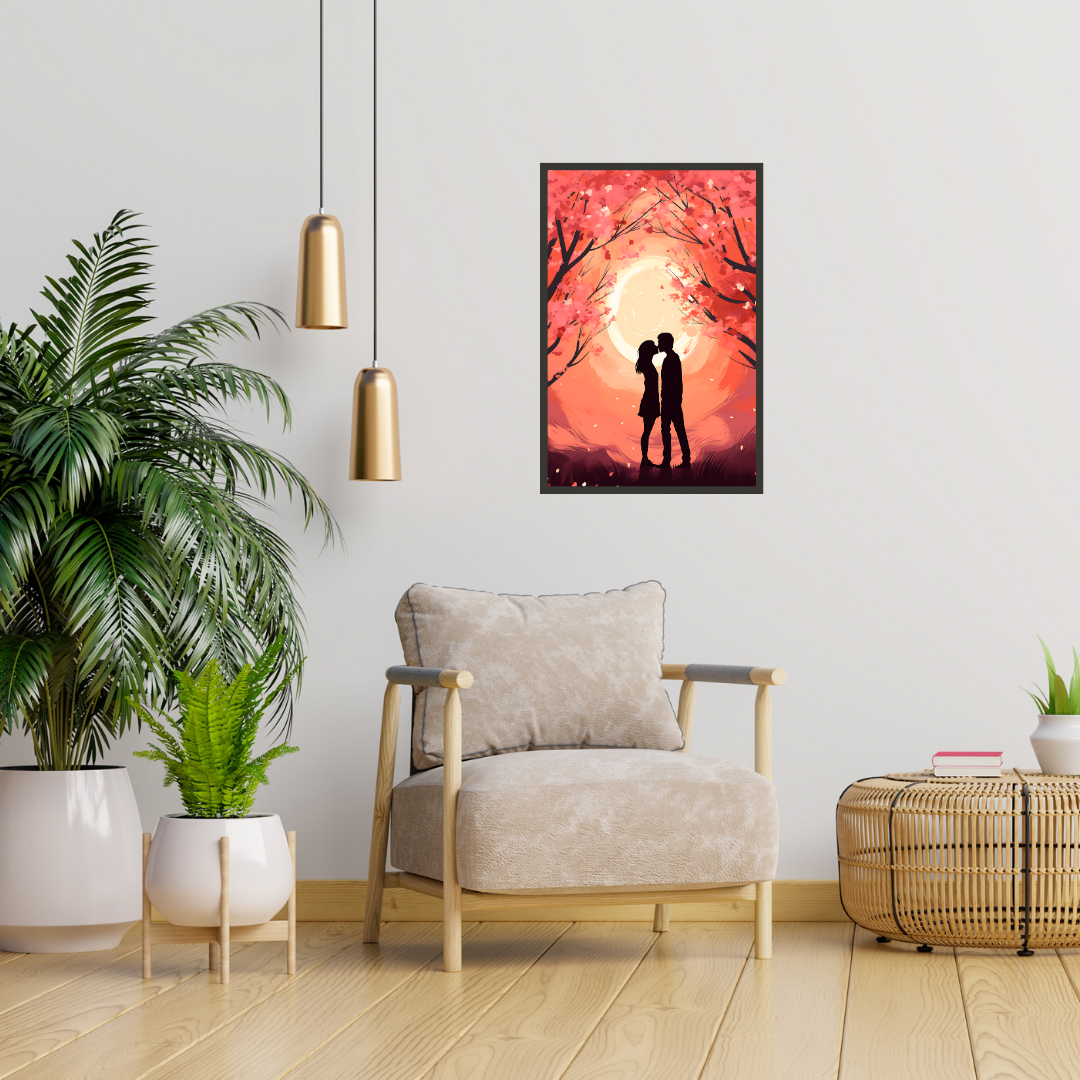 Beautiful Couple Valentine's Day Art