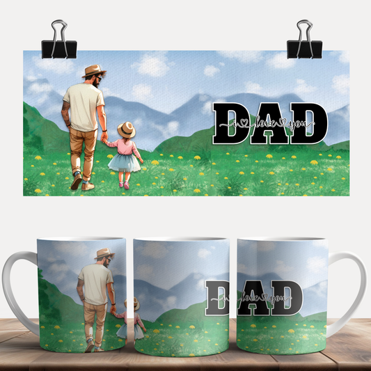 Dad I Love You Mug